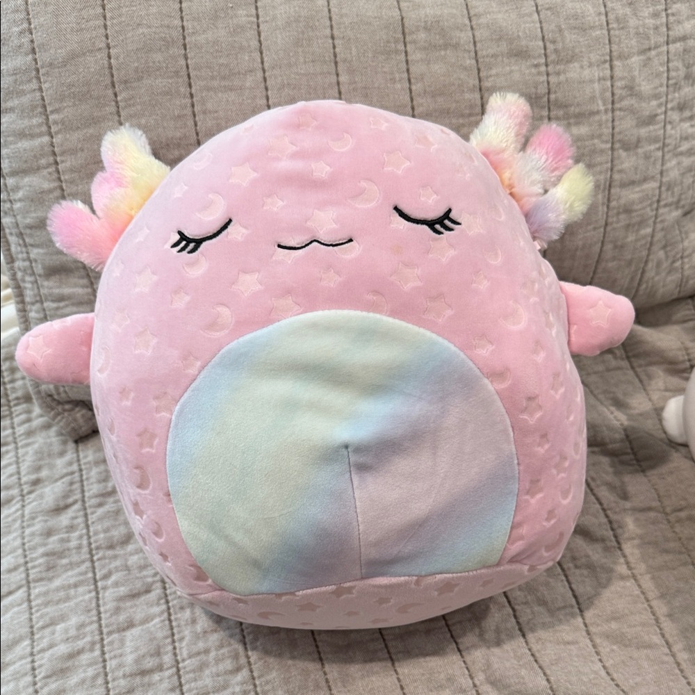 Squishmallows Glow In The Dark Cressida The Axolotl 12” - no tags